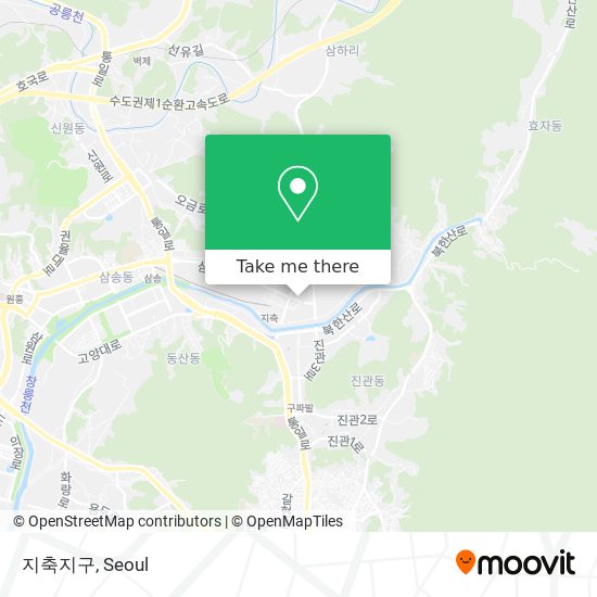 지축지구 map