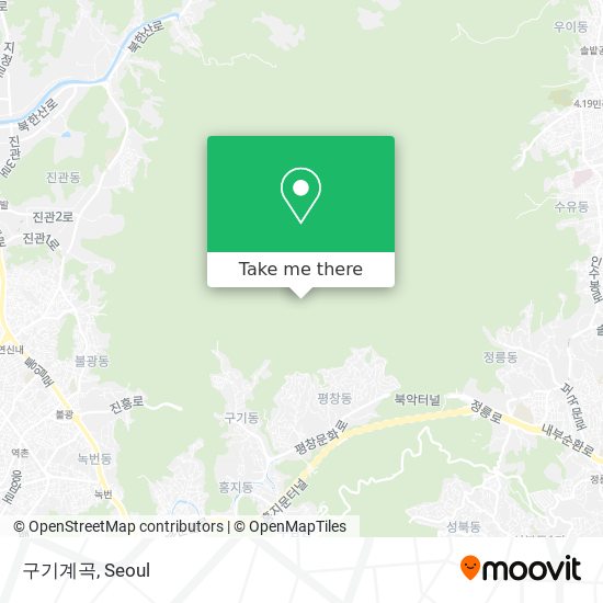 구기계곡 map