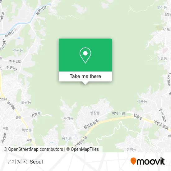 구기계곡 map