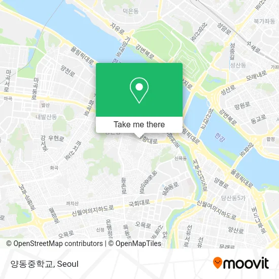 양동중학교 map