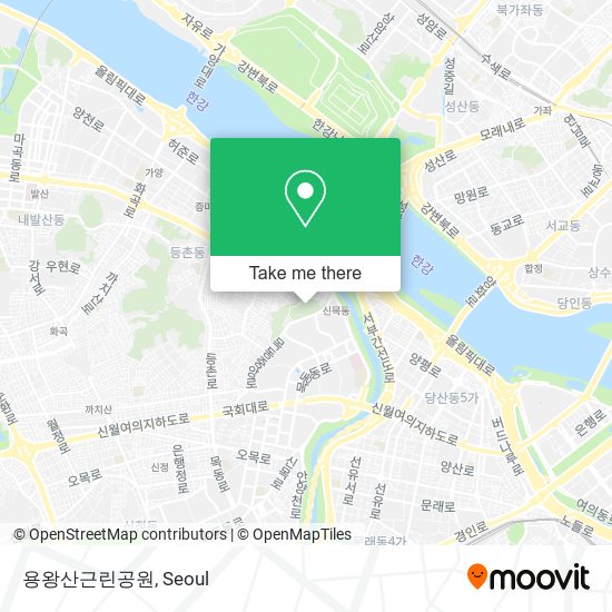 용왕산근린공원 map