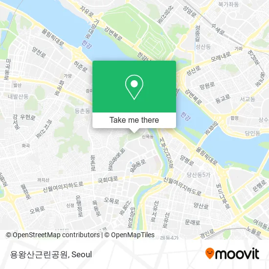 용왕산근린공원 map