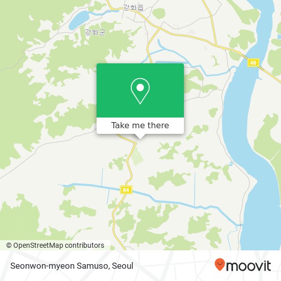 Seonwon-myeon Samuso map