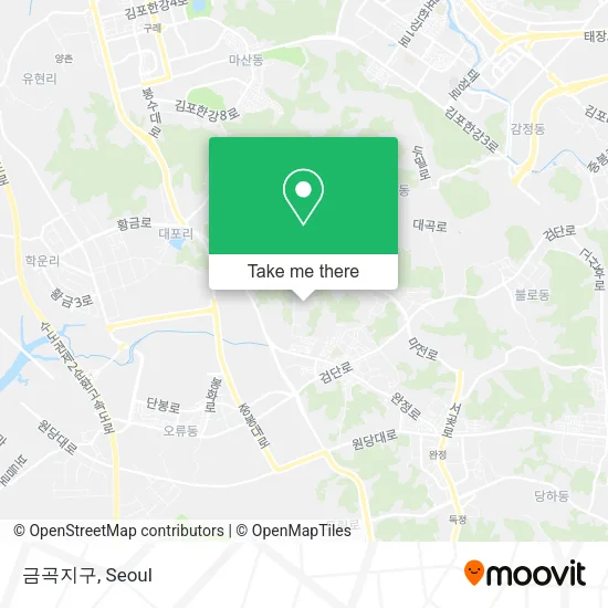 금곡지구 map