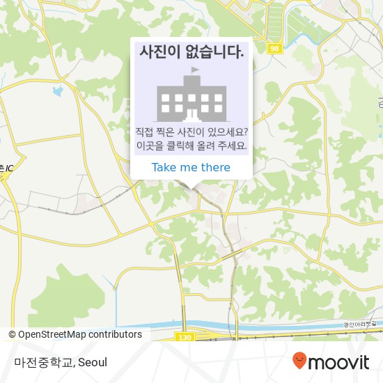 마전중학교 map