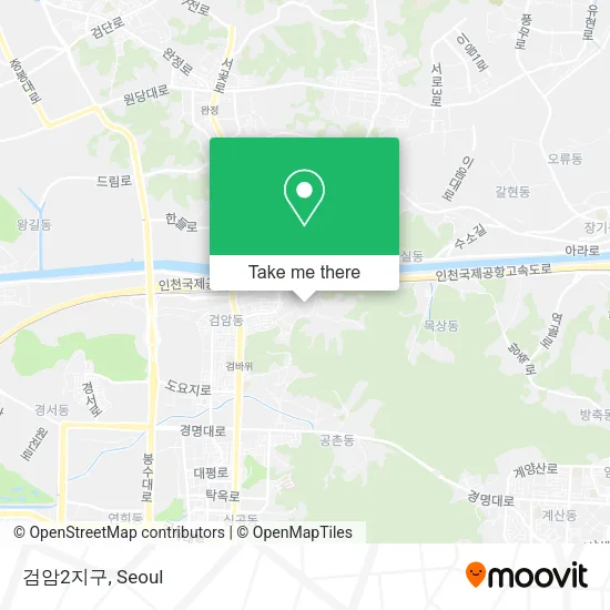 검암2지구 map