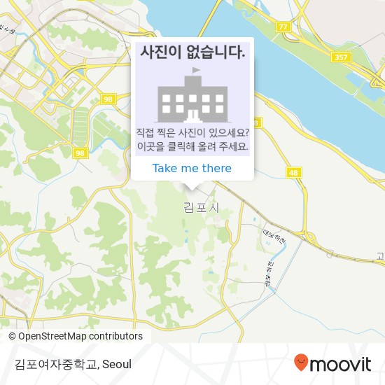 김포여자중학교 map