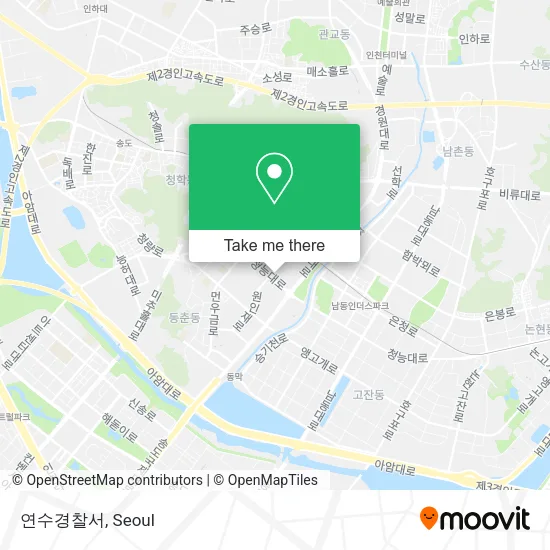 연수경찰서 map