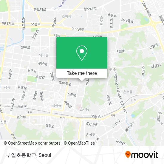부일초등학교 map