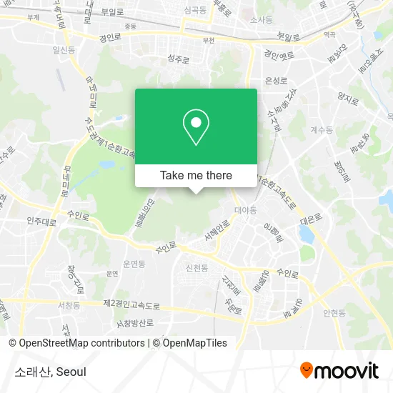 소래산 map