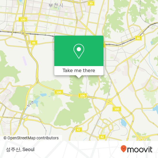 성주산 map