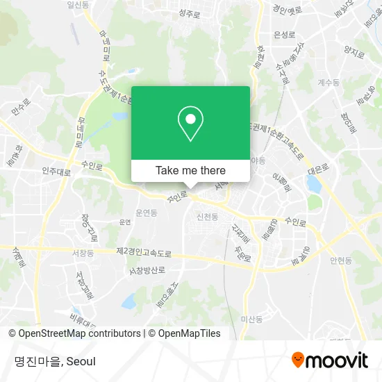 명진마을 map