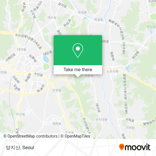 양지산 map