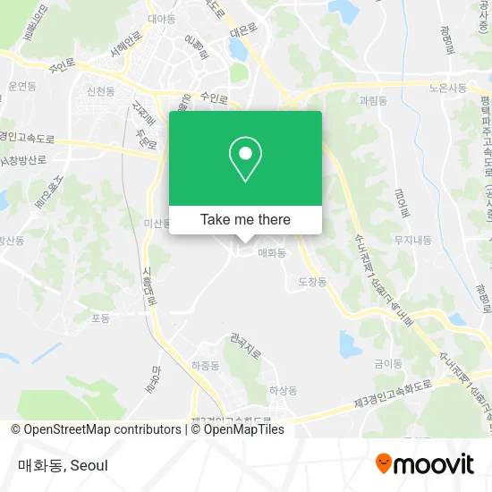 매화동 map