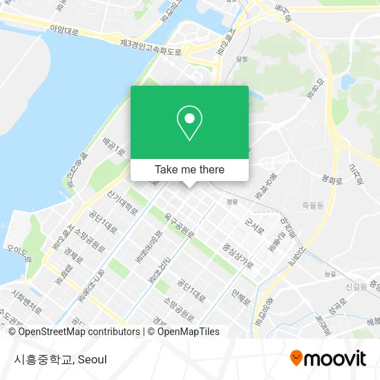 시흥중학교 map