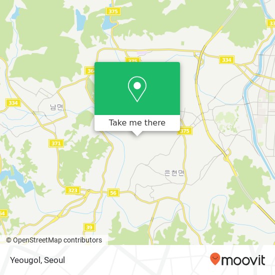 Yeougol map