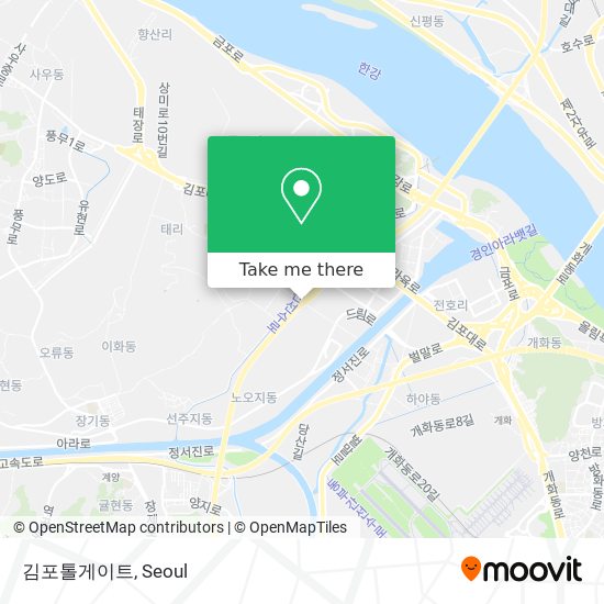 김포톨게이트 map