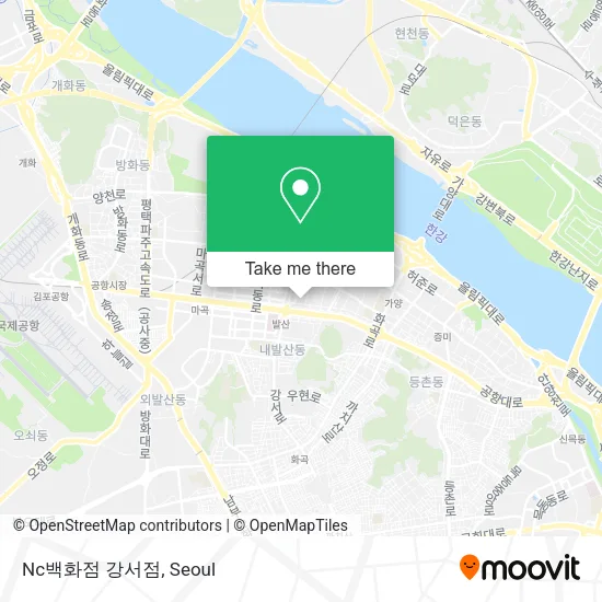 Nc백화점 강서점 map