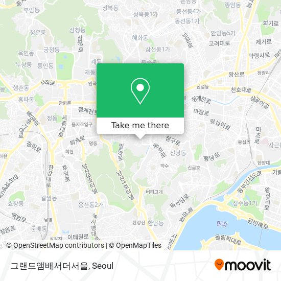 그랜드앰배서더서울 map