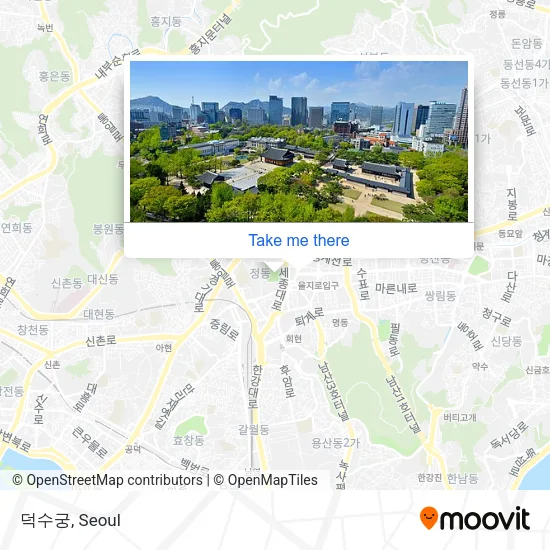 덕수궁 map