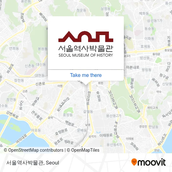 서울역사박물관 map