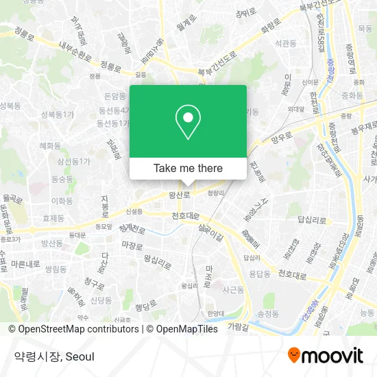 약령시장 map