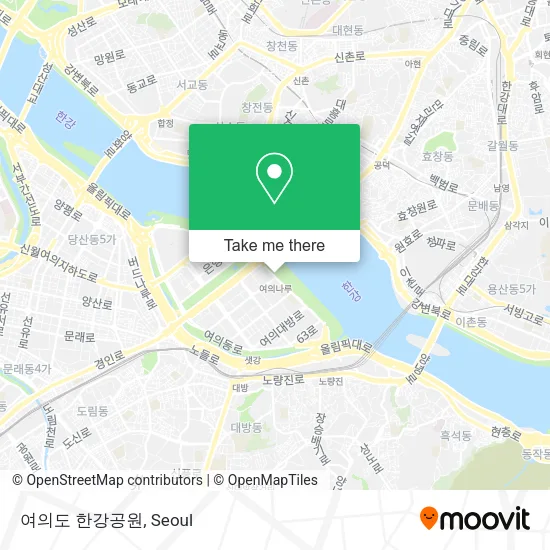 여의도 한강공원 map