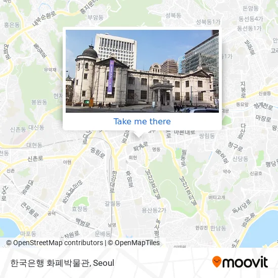 한국은행 화폐박물관 map