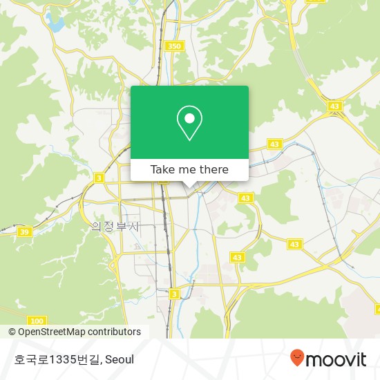 호국로1335번길 map