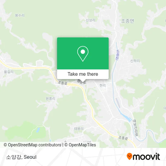 소양강 map