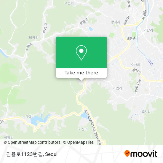 권율로1123번길 map