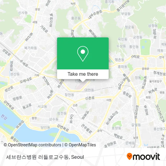 세브란스병원 러들로교수동 map