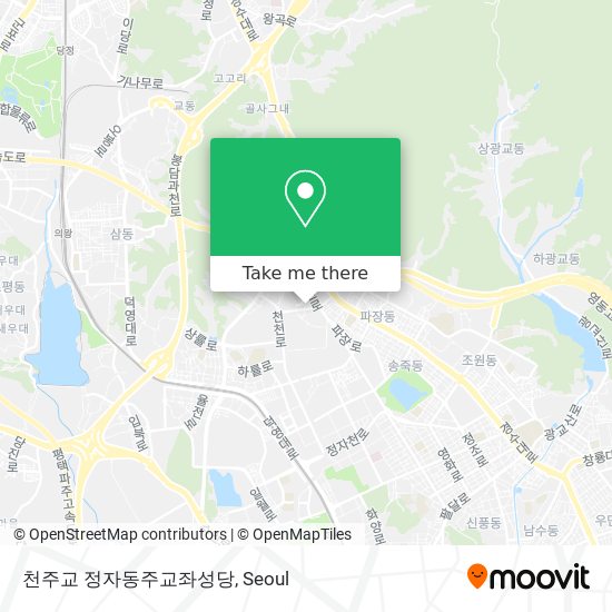 천주교 정자동주교좌성당 map