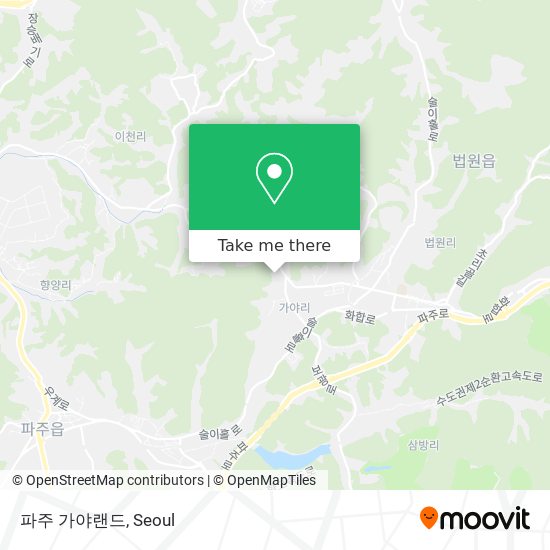 파주 가야랜드 map