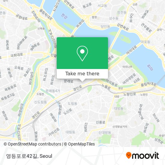 영등포로42길 map