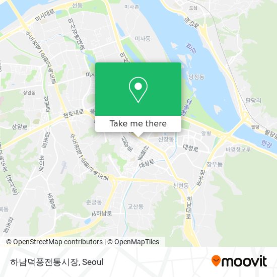하남덕풍전통시장 map