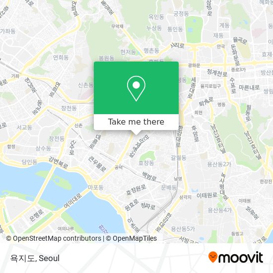 욕지도 map