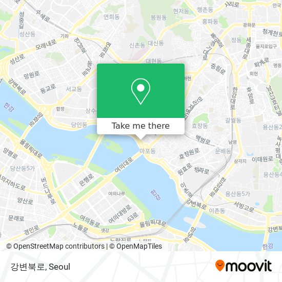 강변북로 map