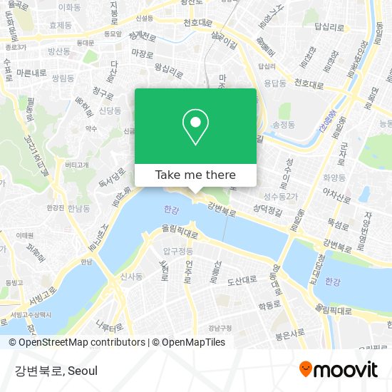 강변북로 map