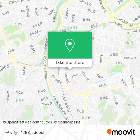 구로동로28길 map