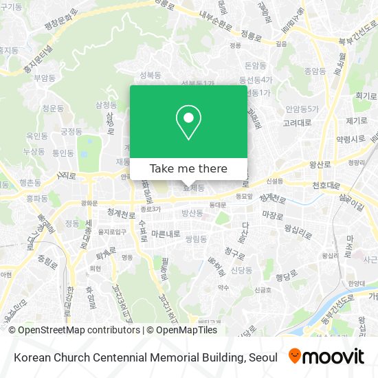 Korean Church Centennial Memorial Building map