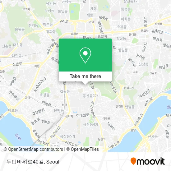 두텁바위로40길 map