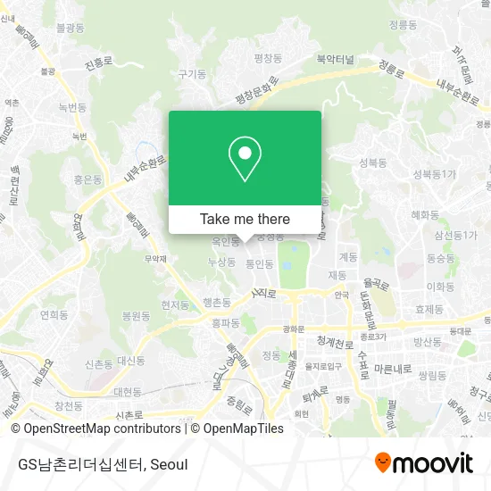 GS남촌리더십센터 map