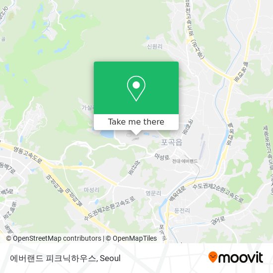 에버랜드 피크닉하우스 map