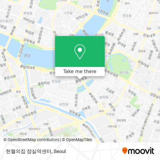 헌혈의집 잠실역센터 map