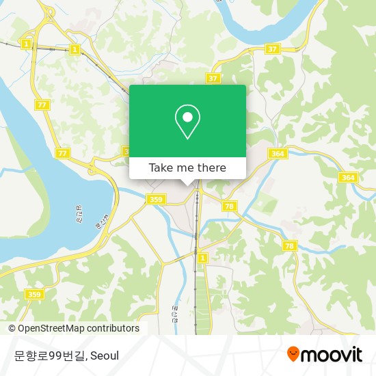 문향로99번길 map