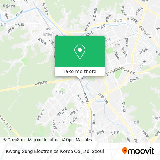Kwang Sung Electronics Korea Co.,Ltd map