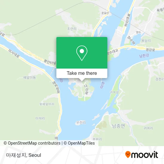 마재성지 map