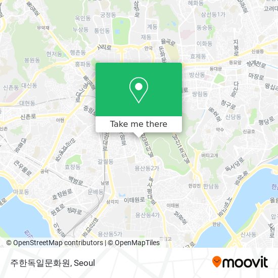 주한독일문화원 map