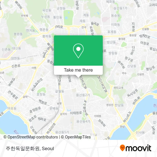 주한독일문화원 map